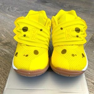 Spongebob Squarepants x Kyrie 5 toddler shoes